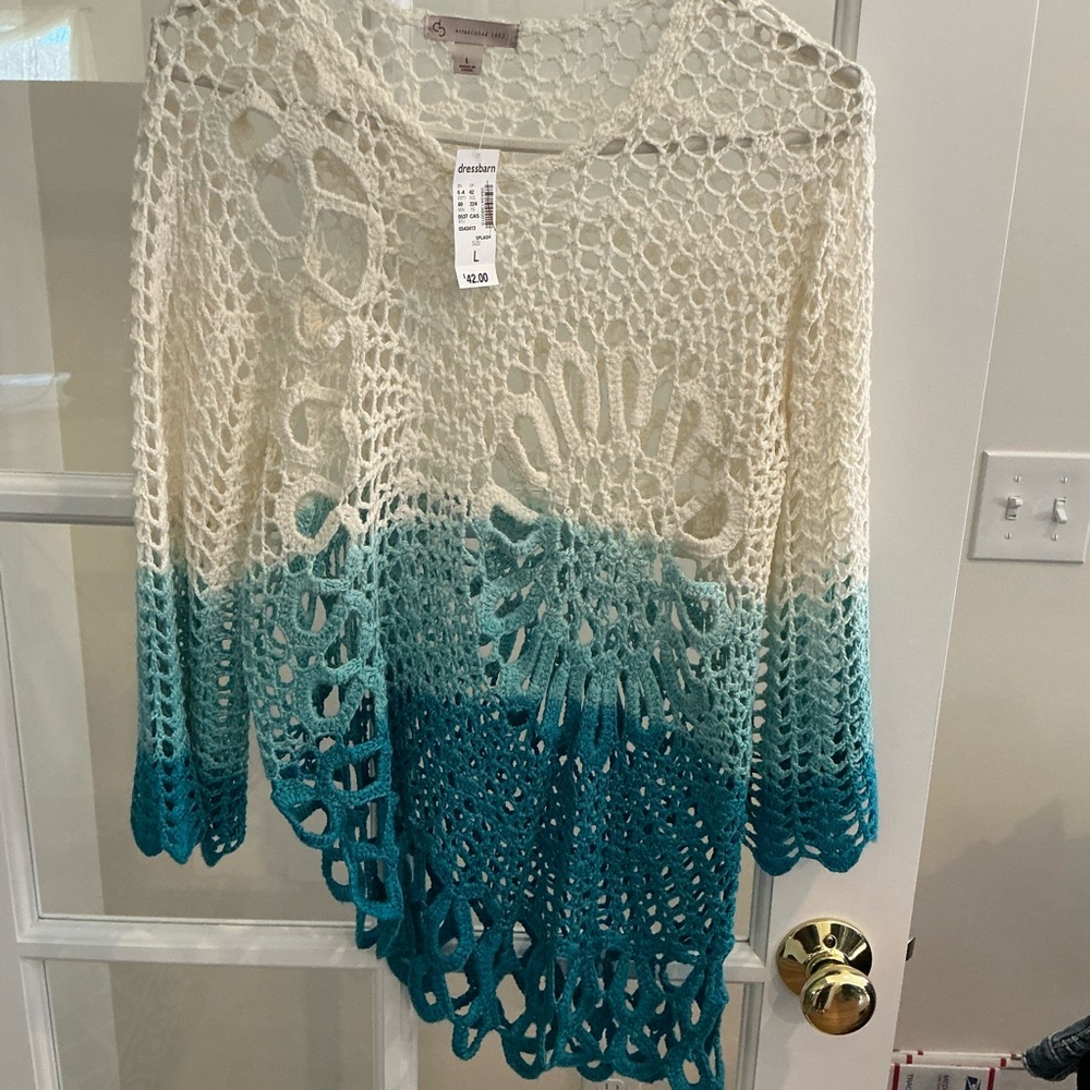 Crochet Ombre Sweater